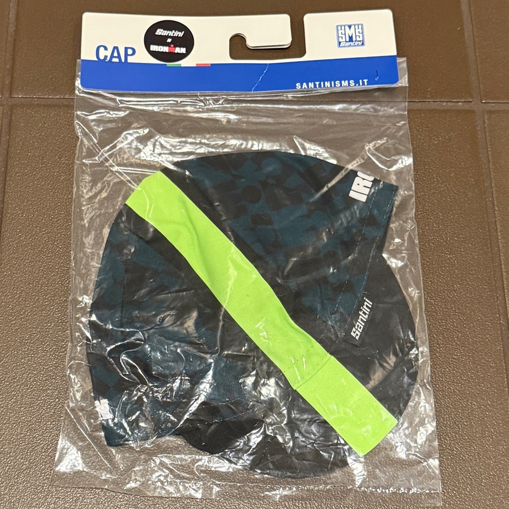 Green Ironman Santini Cap